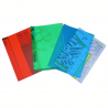 A5L PVC Book Cover Translucent 170mic 10 pack