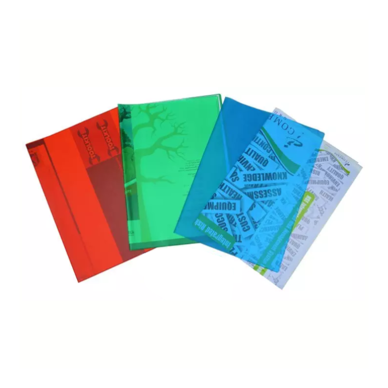 A4 PVC Book Cover Translucent 170mic 10 pack